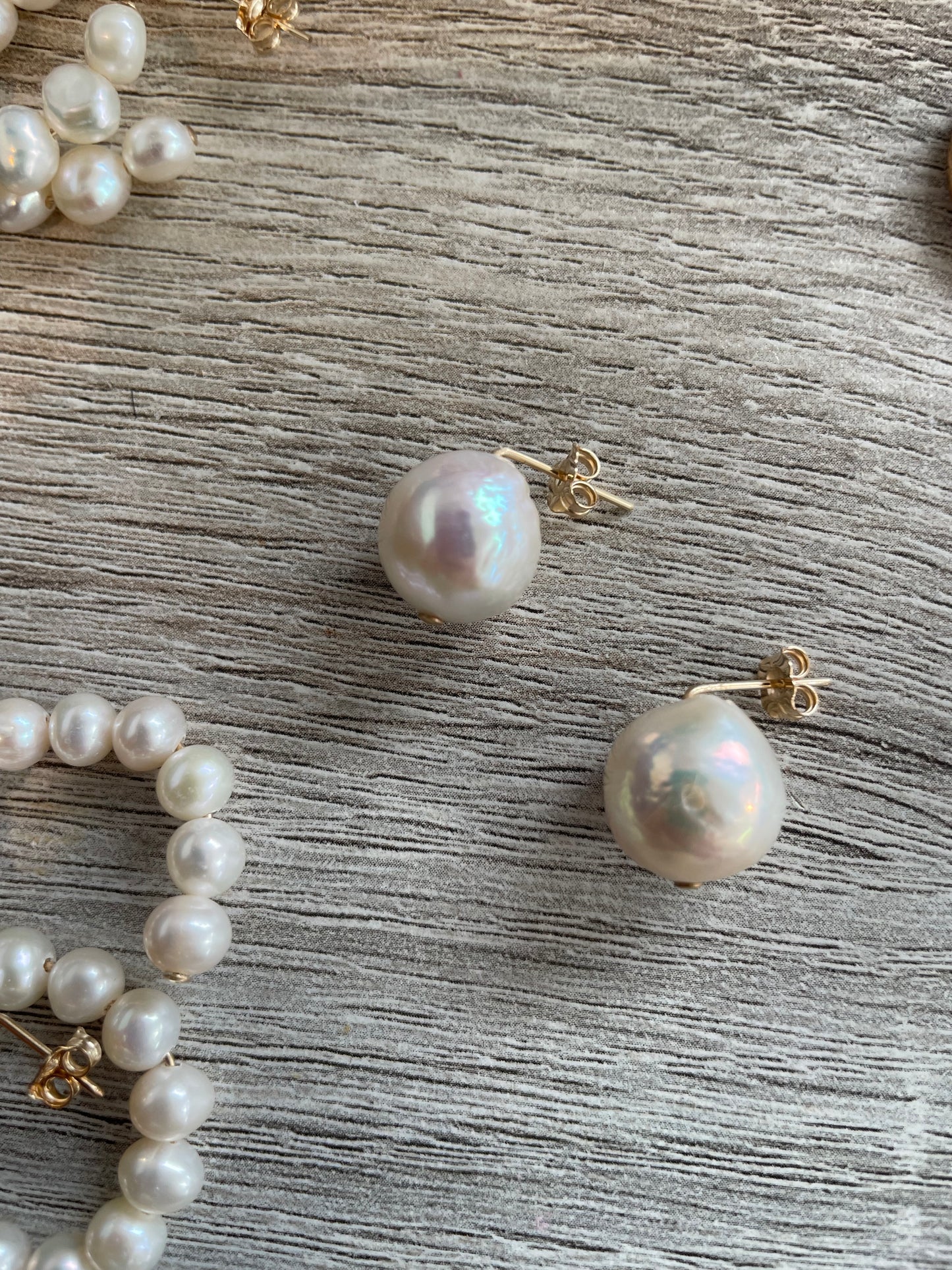 Lush Pearl drop studs ##216 #217