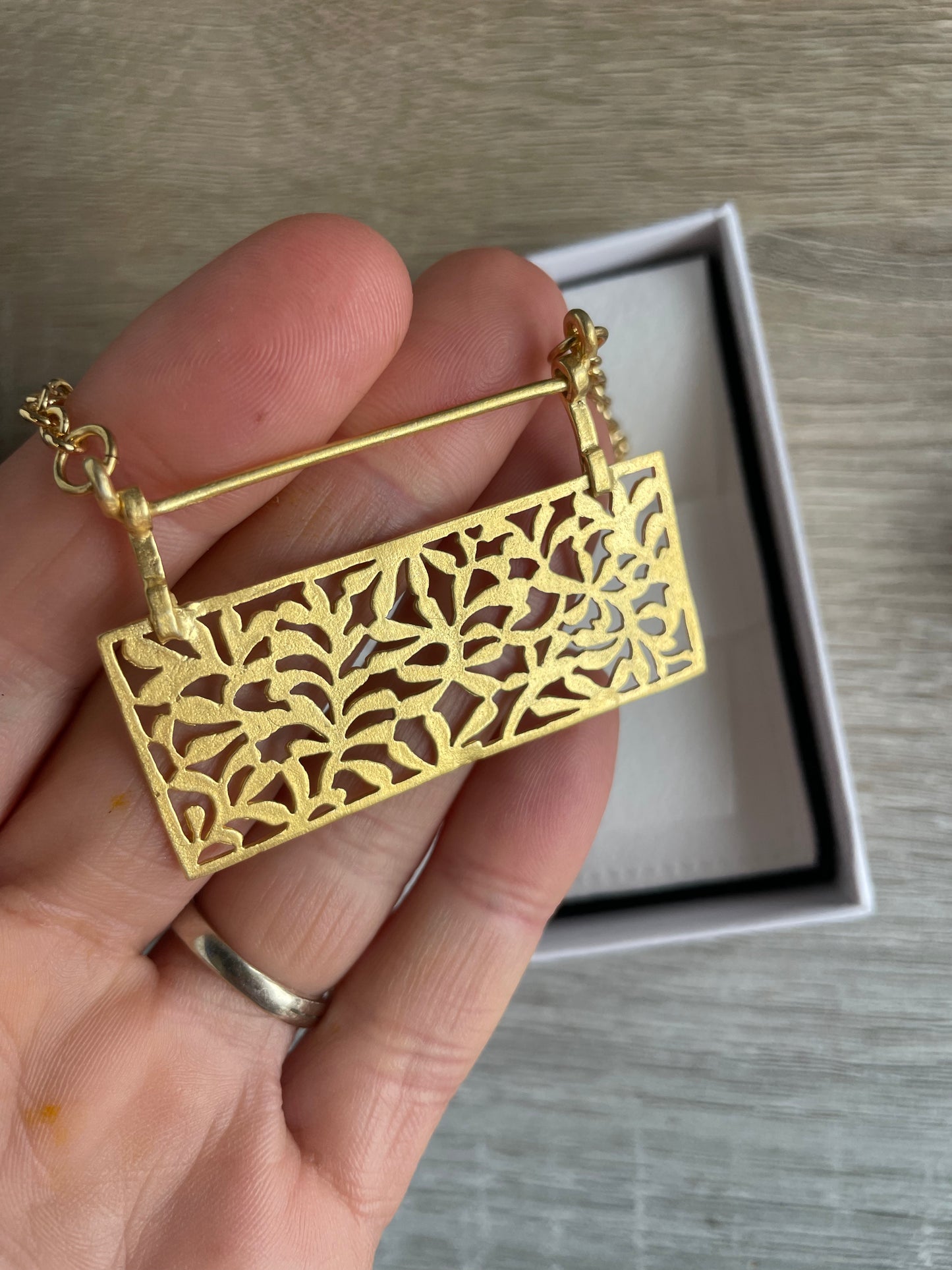 Botanical Garden Necklace-Gold-Jewellery