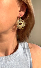 Celestial Sun and Moon Earrings