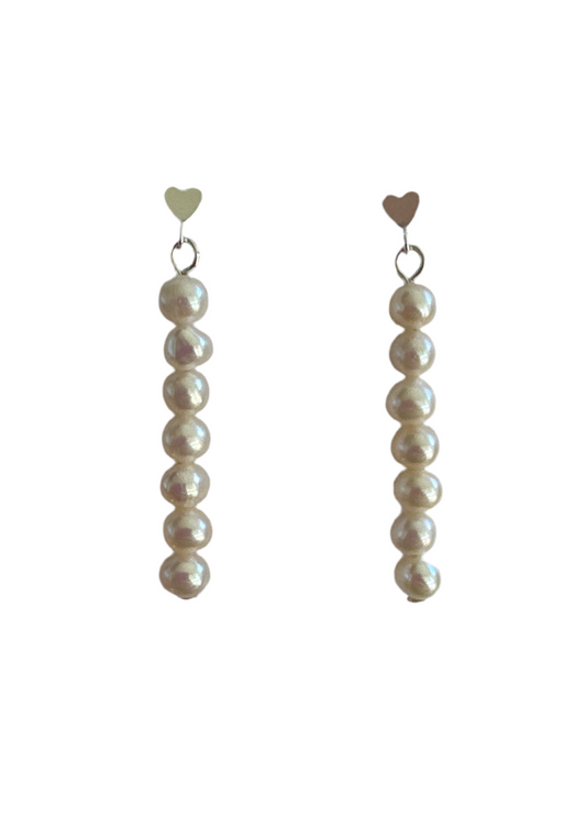 Heart Sticks Silver