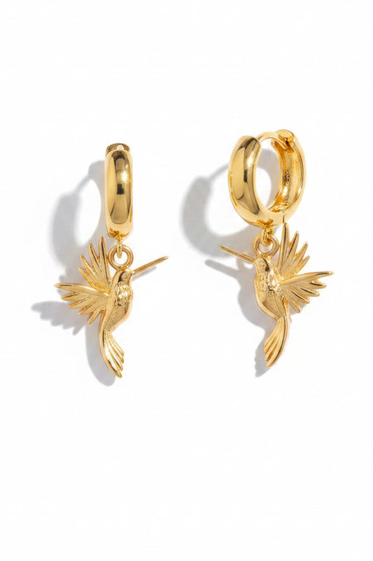 Humming Bird Huggies Gold