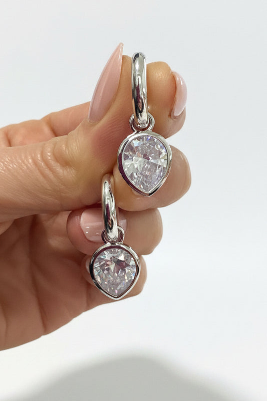 Ice Dewdrops Huggies Silver