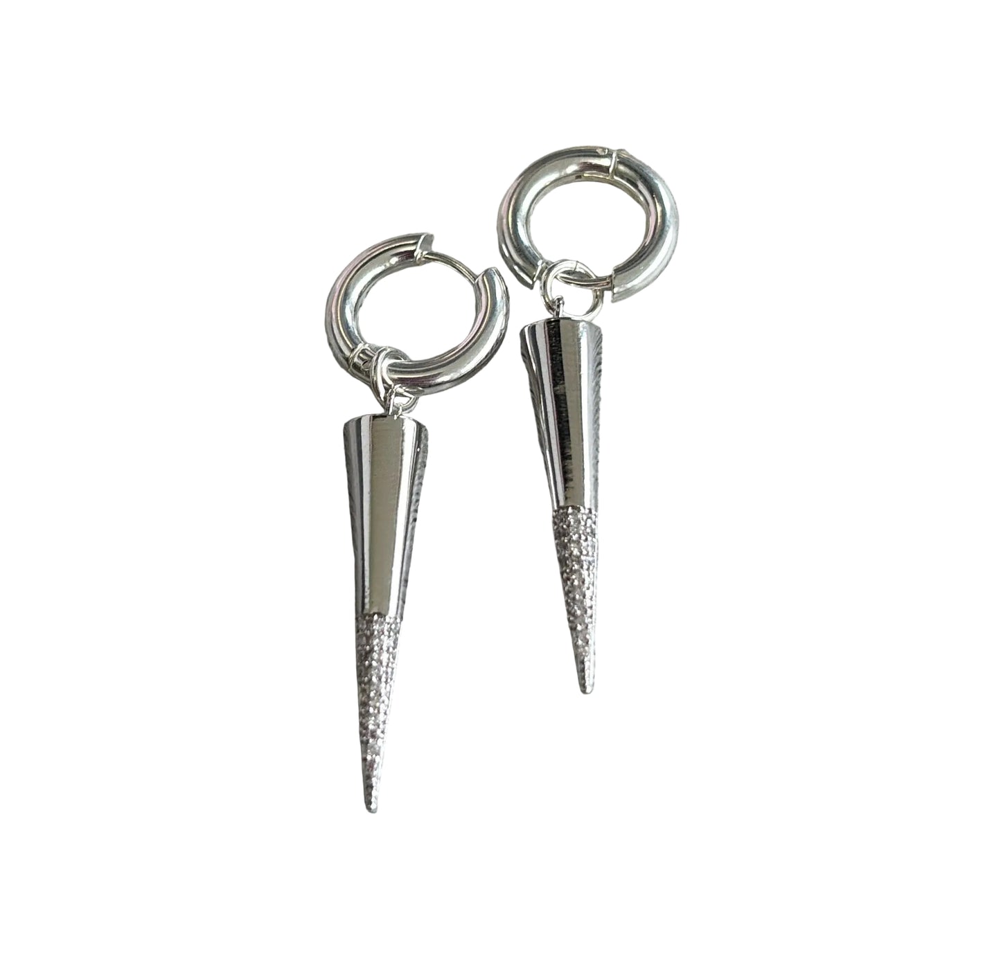 Sparkle encrusted Spears Silver