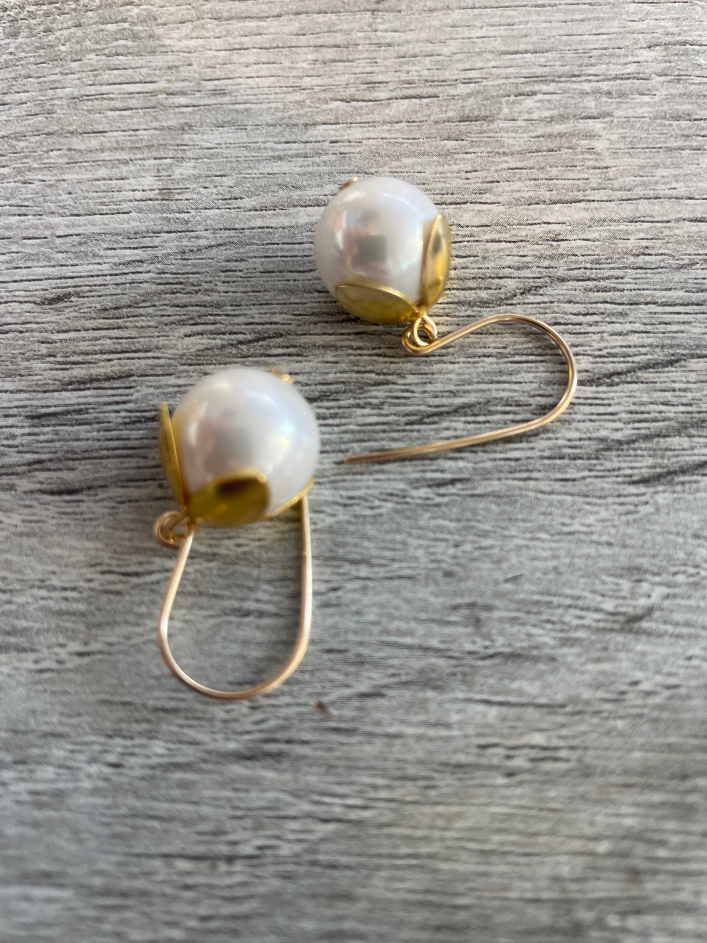 Botanical Pearls- Ear Wires