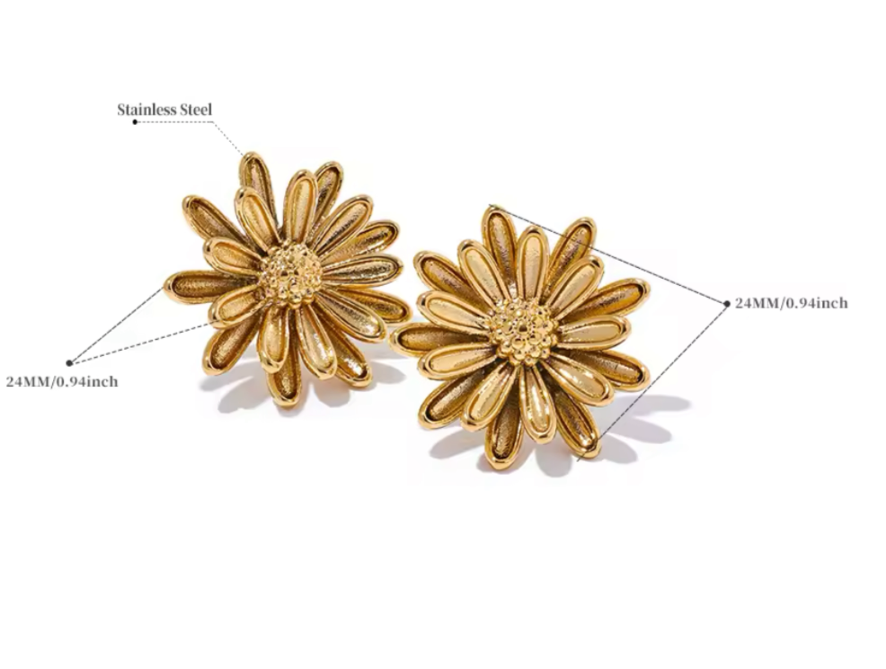 Flowers of the sun Earrings