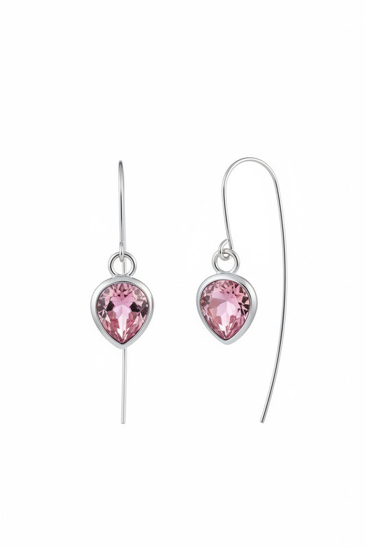 Dewdrop Statement Ear wires Sterling Silver
