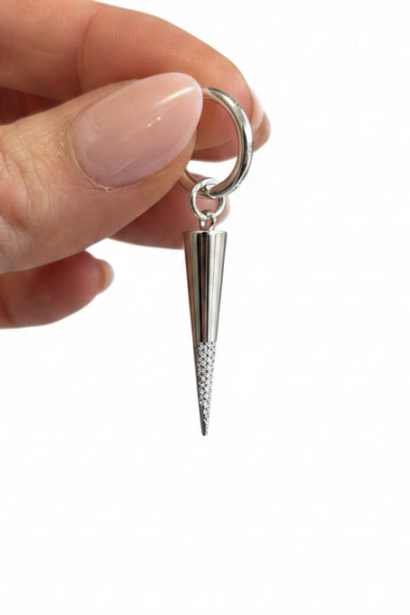 Sparkle encrusted Spears Silver