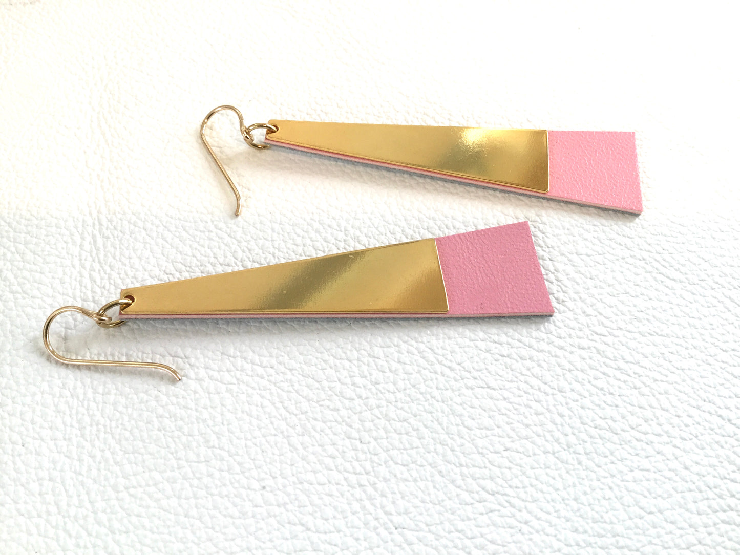 Tower Earrings -Blank Bubblegum Pink